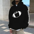 thumbnail image 5 of Oversized Hoodie Sweatshirts for Men Long Sleeve Heavyweight Hoodies Pullover Vintage Mens Acid Wash Sweaters Clothes 2025 2026 (Black-f, XL), 5 of 5