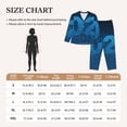 thumbnail image 4 of Saiise Happy New Year 2025 A Print Women Soft Pajama Sets,Long Sleeve Sleepwear Button Up 2-Piece Pjs Lounge Sets-Medium, 4 of 7