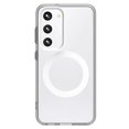 thumbnail image 3 of Magnetic Case for Samsung Galaxy S25, Slim Fit Anti-Scratch Compatible with Magsafe Not-Yellowing Shockproof Anti-Scratch Bumper Rugged Protective Phone Case for Samsung Galaxy S25, White, 3 of 7