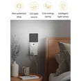 thumbnail image 4 of Night Lights Auto Sensor Black Morocco Texture Plug-in LED Nightlights Lamp Dusk to Dawn for Living Room, Bedroom, Bathroom, Hallway, Stairways Home Wall Decor, Geometric Night Light, 4 of 9