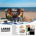 thumbnail image 4 of Lsque Chucky Beach Travel Bag - Water-Resistant, Large Capacity Lightweight Tote with 7 Pockets for Women and Men - Perfect for Beach, Pool, Gym, and Travel, 4 of 6