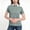 Womens Tops Mint Green, variant on ylioge Golf Shirts for Women Plus Size S-4X Short Sleeve Button Collared Tees Tops Womens Casual Color Block Pullover Slim Athletic Workout T-Shirts