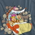 thumbnail image 2 of The Flintstones Coming Through Kids T Shirt (Large) for Youth Toddler Boys and Girls, Slate, 2 of 5
