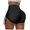 Black, variant on Womens' Butt Lifting Biker Shorts High Waist Stretch Shorts with Drawstring Sides Training, Gym Yoga Shorts (AG, S)