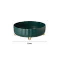thumbnail image 3 of Bandejas De Almacenamiento Bandejas de almacenamiento giratorias Caja de almacenamiento antideslizante Bandeja Accesorios para el hogar (Verde oscuro M) Sywqhk Libre de BPA, 3 of 7