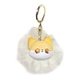 thumbnail image 4 of Llavero con colgante de gato de peluche, adorable accesorio para billetera, decoración novedosa, premios Beige, 4 of 9