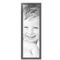 thumbnail image 2 of ArtToFrames 12" x 37" Tungsten Picture Frame, 12x37 inch Gray MDF Poster Frame (WOM-4640), 4 Pack, 2 of 6