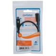 thumbnail image 2 of Cable de extensión USB Tipo C de Súper Velocidad Macho a Hembra, 50cm, Manhattan Manhattan USB 3.2 Gen 2, Tipo C Macho a Tipo C Hembra, 10 Gbps, 5 A, 50 cm (1.5 ft.), Negro, 2 of 2
