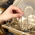 thumbnail image 4 of 100Pcs Dishwasher Rack Repair Tip Protector Flexible Dishwasher Rack Coating Caps for Protection, 4 of 4