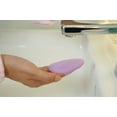 thumbnail image 6 of RUBY VIBE CO Silicone facial cleansing brush, manual scrubber for gentle exfoliating and massaging, charcoal, 6 of 13