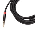 thumbnail image 2 of Cable AUX de 3,5 mm Audio sin pérdidas Cable de audio chapado en oro Nylon a Audio estéreo Cable AUX Auriculares para automóvil T 2m, 2 of 8