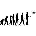 thumbnail image 3 of CafePress - Drone Evolution - 11 oz Ceramic Mug - Novelty Coffee Tea Cup, 3 of 6