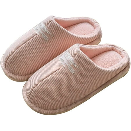 

DanceeMangoo Women s Slippers Memory Foam Anti-Slip Bedroom Slide Warm Soft Lining Shoes Indoor Outdoor