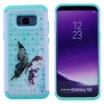 thumbnail image 3 of TopSave Étui de Protection Bling Diamond Defender 2 en 1 TPU PC Antichoc Armure Pailletée pour Samsung S8 Plus,03, 3 of 3