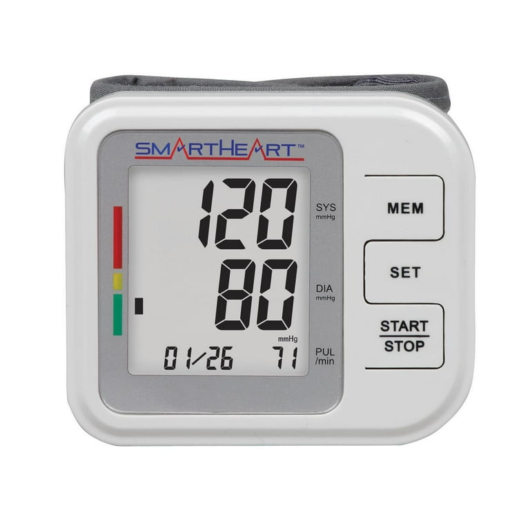 SmartHeart Automatic Wrist Digital Blood Pressure Monitor (1