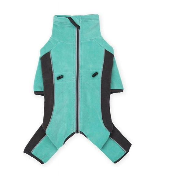 Winter Dog Jumpsuit Thicken Fleece Warm Overalls for Small Dogs Reflective Windproof Puppy Clothes Adjustable XS New