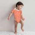 thumbnail image 4 of Pofeuu The Marine Theme With Beautiful Corals Print Baby Boys Short-Sleeve Bodysuit,Just Born Unisex Baby Short Sleeve Bodysuits Undershirt-6 Months, 4 of 7