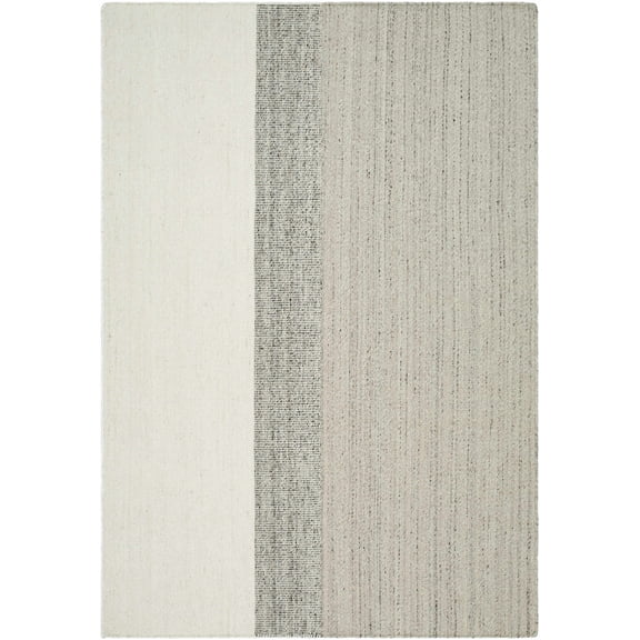 BoutiqueRugs Lieve Traditional, Transitional Area Rug - Light Silver, Ash, Sterling Gray - 2' x 3'