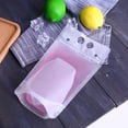 thumbnail image 5 of CRCMURE Rack Beverage Transparent 500ML Bag Ziplock Bag Packaging Juice One-time Bag Frosted Kitchen，Dining & Bar, 5 of 5