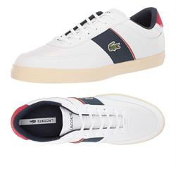 Details about   Men's Lacoste Court-Master Tumbled Leather 119 3 CMA  Trainers Navy UK 6-11 