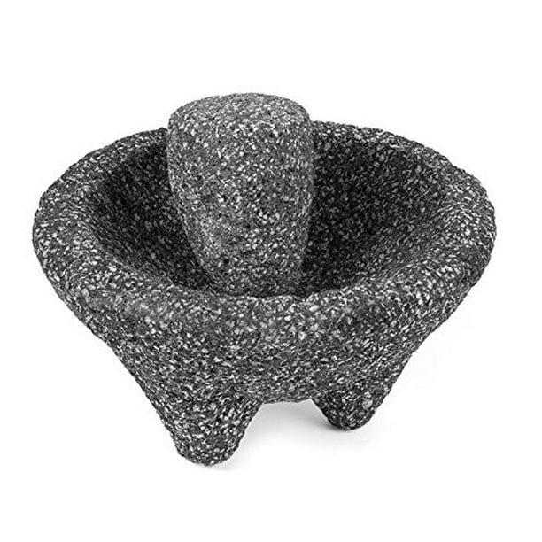 Molcajete Mortar & Pestle For Salsas & Spices From Mexico Handmade New
