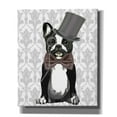 thumbnail image 1 of Epic Graffiti 'Monsieur Bulldog' by Fab Funky, Canvas Wall Art, 20"x24", 1 of 3