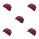 thumbnail image 3 of Guardurnaity Sombreros de invierno con forro de satén para mujer, diseño elástico, sombrero transpirable a la moda, regalos, cumpleaños, Navidad, Type2 NO2 Guardurnaity CBP347041, 3 of 4