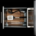 thumbnail image 5 of Spire Stainless Steel Built-in Vertical Triple Drawers, 6" H + 10" H + 10" H, Perfect for Outdoor Cooking & Kitchens, BBQ, & Grill Islands, 780-0016C, 5 of 8