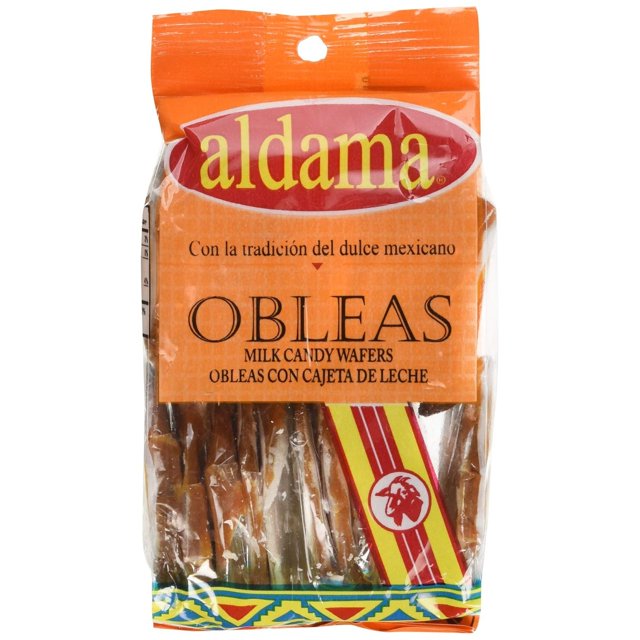 YBQF Mini Obleas Con Cajeta (Milk Candy Wafers) 20pc in Pack - 3 PACK