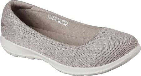 skechers go walk lite womens silver