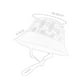 thumbnail image 4 of Sombrero de Ciclismo DYNWAVEMX para Mujer Sombrero de Sol Gorro de Playa de Verano Protector Transpirable, 4 of 8