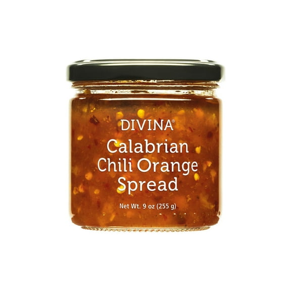 (Pack of 12), Divina Calabrian Chili Orange Spread, 9 oz