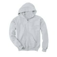 thumbnail image 1 of Hanes Comfortblend EcoSmart Chandail à Capuchon à Fermeture Éclair Intégrale pour Enfants, G, Cendre, 1 of 1