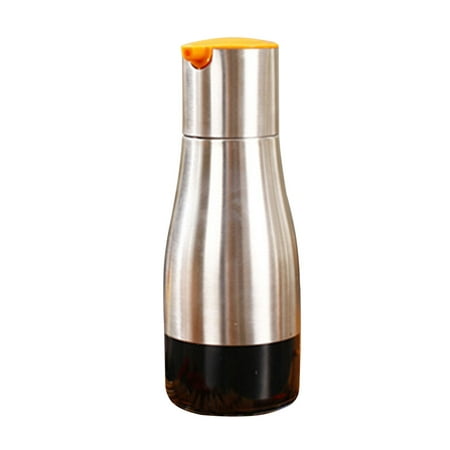 

NUOLUX Stainless Steel Oil Dispenser Sauce Pourer Vinegar Bottle Kitchen Supplies for Home (Random Color）