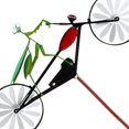thumbnail image 4 of Adornos de molino de viento, atrapavientos, decoraciones de arte del hierro, decoración de jardín, escultura de regalo, bicicleta Vintage Macarena Hilanderos de viento, 4 of 8