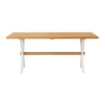 thumbnail image 3 of Alaterre Furniture Chelsea 3 Piece Dining Table Set, Natural, 3 of 11