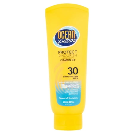 Ocean Potion Anti Aging Sunblock Lotion SPF 30, 8 fl oz