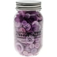 thumbnail image 1 of Buttons Galore Button Mason Jars-Sour Grapes, 1 of 2