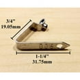 thumbnail image 3 of Numbered White Zip Wing Bands 100Pcs, 3 of 4