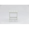 thumbnail image 4 of Tanfly White Side Table – 100% Weather Resistant Polycarbonate, UV Protected, Indoor and Outdoor Use, 4 of 4