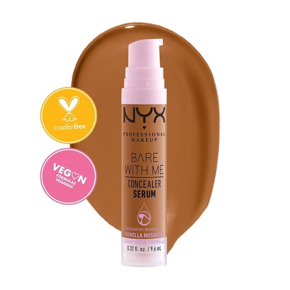 Corrector Infusionado con Serum Hidratante NYX PROFESSIONAL MAKEUP Bare With Me Concealer Serum Camel 9.6 ml
