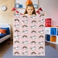 thumbnail image 2 of Gresahom Unicorn Throw Blanket for Girls Teen, Soft Plush Flannel Blanket Unicorn Rainbow Gift for Kids, Lightweight Fleece Blanket for Birthday Children's Day Graduation Travel(60"x80"), 2 of 7