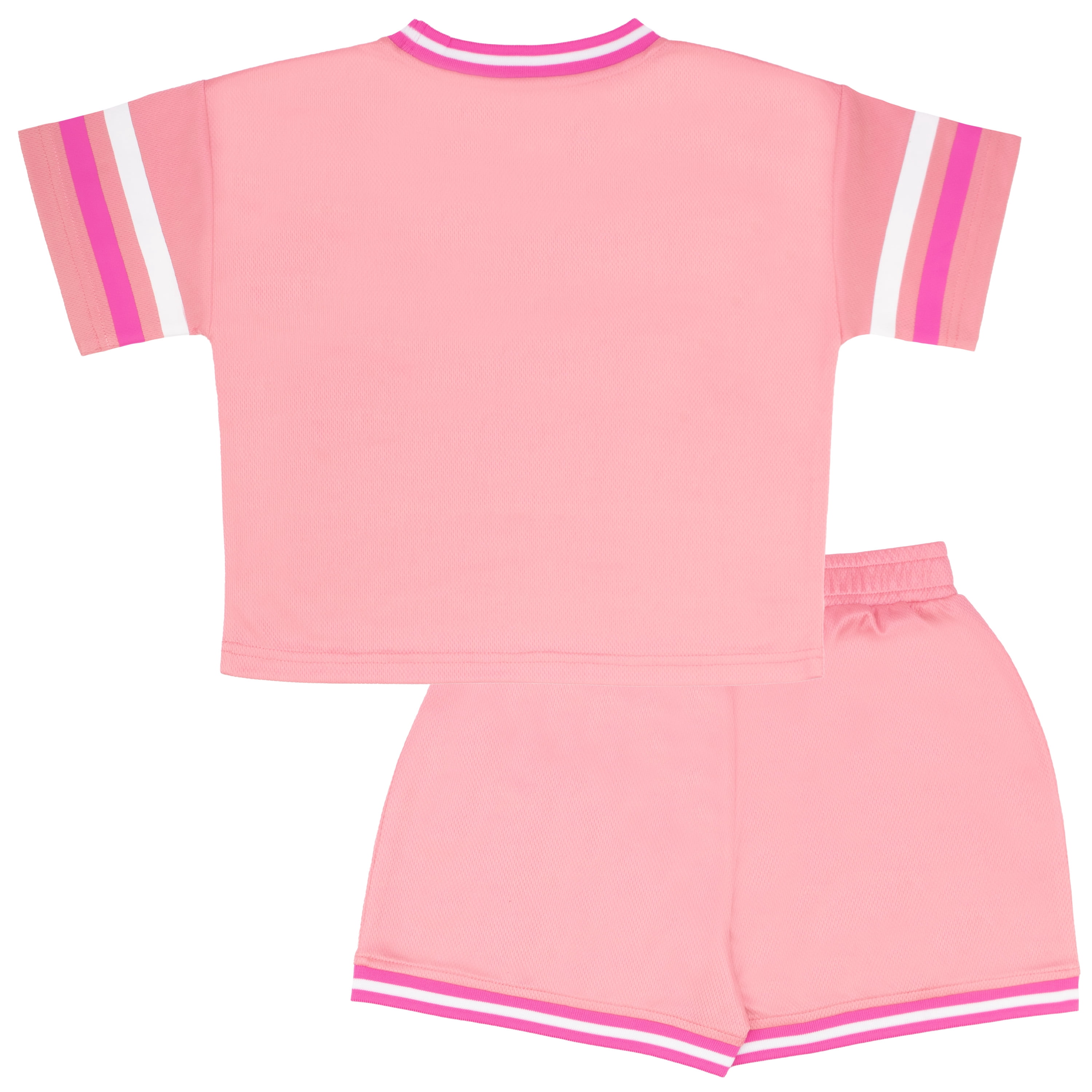 Hello Kitty Girl's Active Short Sleeve Jersey Set, Sizes 4-12