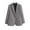 Black, variant on Breezora Women's Casual Single Button Blazer Lapel Open Front Long Sleeve Pocket Jacket L Size Beige
