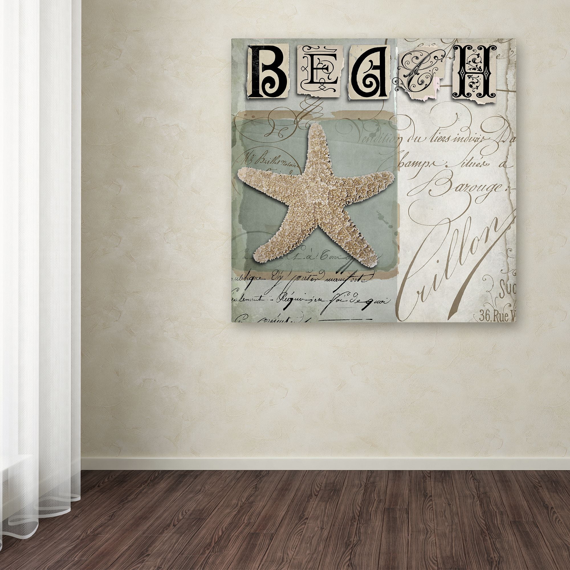 "Beach Book II" Canvas Art by Color Bakery