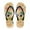 Color 2, variant on Stylish Durable Beach Sandals for Women Girls Printed Flip Flops with Coconut Trees for Summer Size 5-9