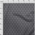 thumbnail image 3 of oneOone Polyester Lycra Black Fabric Asian Ikat Craft Projects Decor Fabric Printed By The Yard 56 Inch Wide, 3 of 4