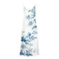 thumbnail image 4 of ibuvkizy Summer Dresses for Women Plus Size Summer Dresses,Summer Dresses for Women Print Sleeveless Round Neck Dress Casual Dresses,Holiday Party Beach Dress,Gifts for Women, 4 of 4