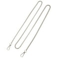 thumbnail image 1 of IDEANATEGRATE Para Bolso De Mano En Metal Plateado Decorativa Desmontable Para Bolsos Y Tote, 1 of 7