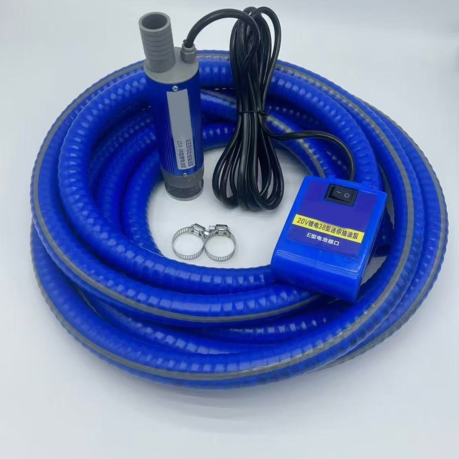 Double Purpose Electric Transfer Pumps High Efficiency Easy Carry Designs Oil Water Pumping Easy to Use for & Water